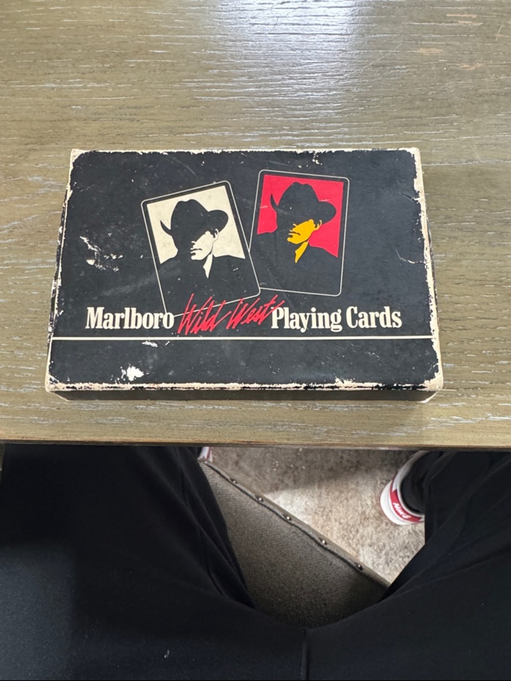 Marlboro Wild West Playing Cards - Black Red Yellow 2 sealed decks of cards